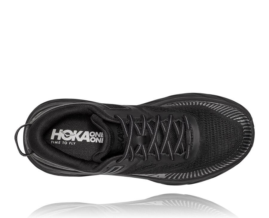 Tenis Hoka One One Masculino Pretas - Bondi 7 - 921-ZGCHTF